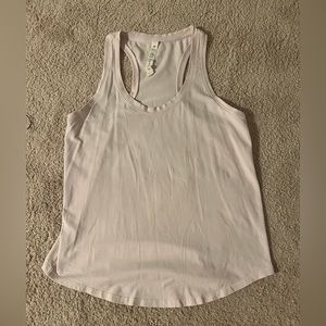 Light pink lululemon tank top